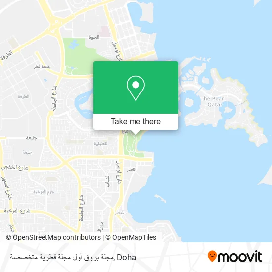 مجلة بروق أول مجلة قطرية متخصصة map