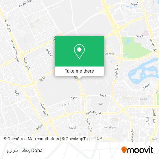 مجلس الكواري map