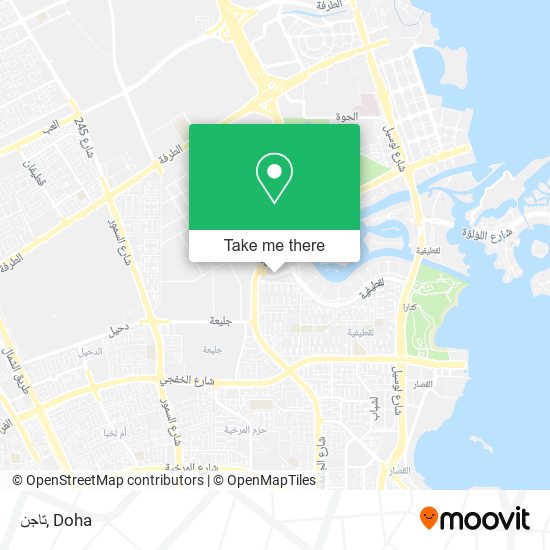 تاجن map
