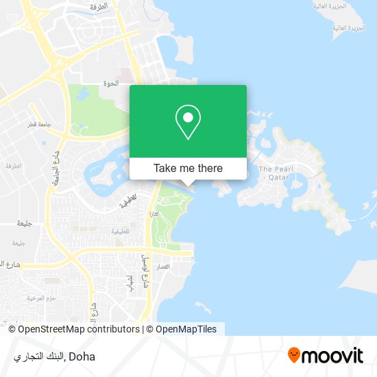 البنك التجاري map