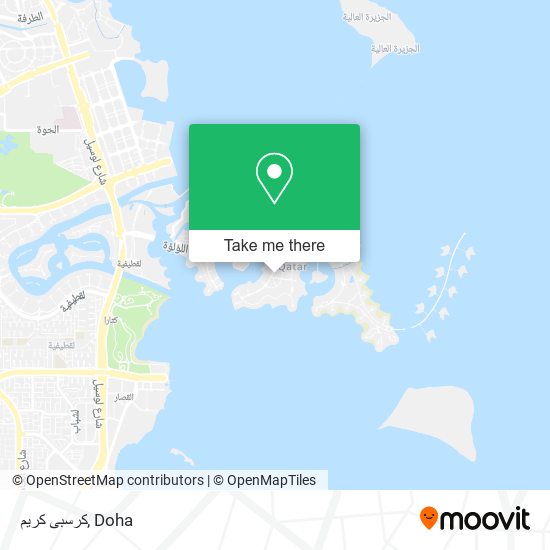 كرسبى كريم map