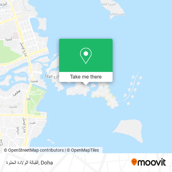 القبالة الولادة الحلوة map