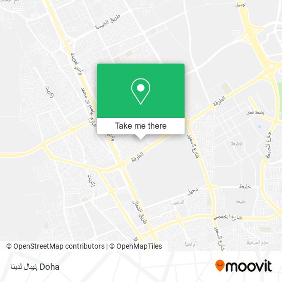نيبال لدينا map