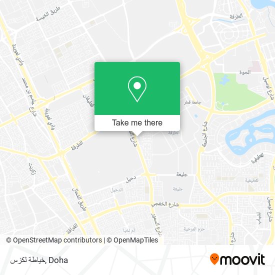 خياطة لكزس map