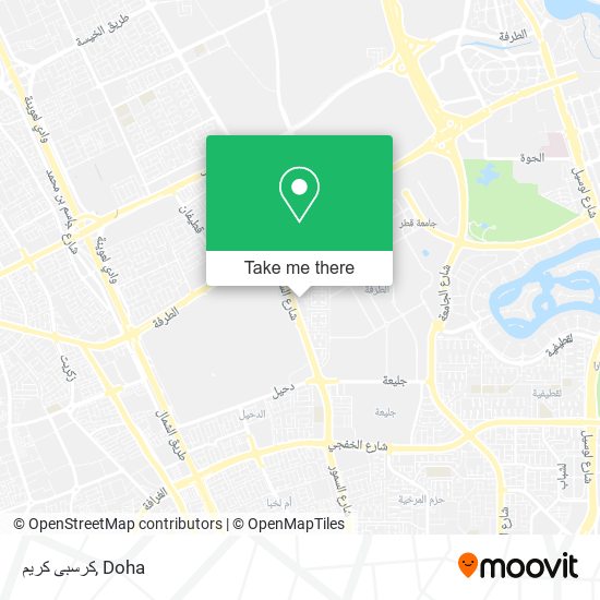 كرسبى كريم map