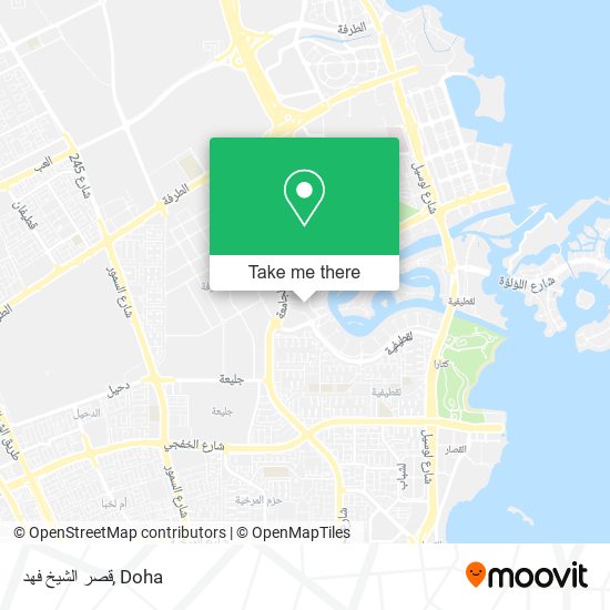 قصر الشيخ فهد map