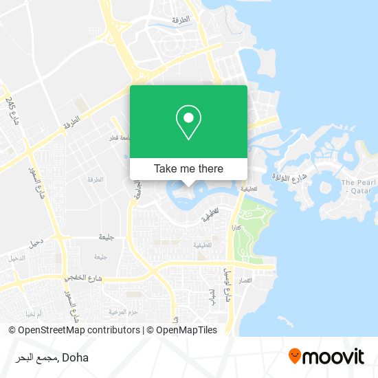 مجمع البحر map