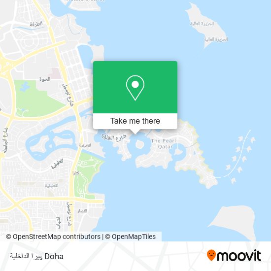بيرا الداخلية map