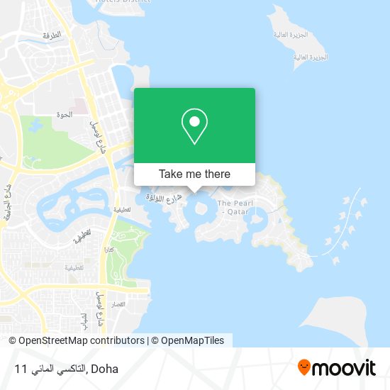 التاكسي المائي 11 map