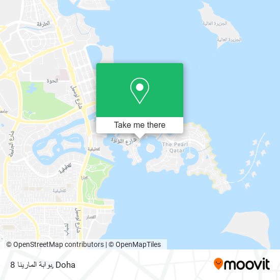 بوابة المارينا 8 map