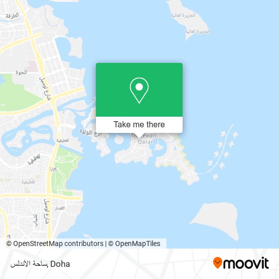 ساحة الأندلس map