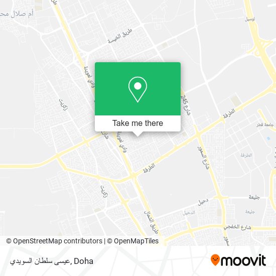 عيسى سلطان السويدي map