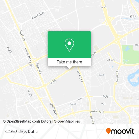 موقف الحافلات map