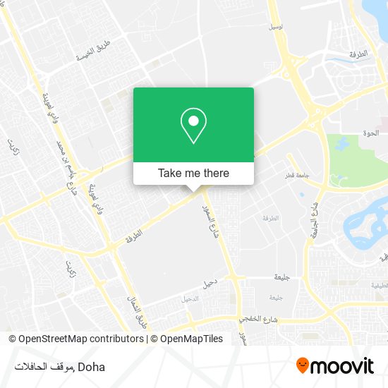 موقف الحافلات map