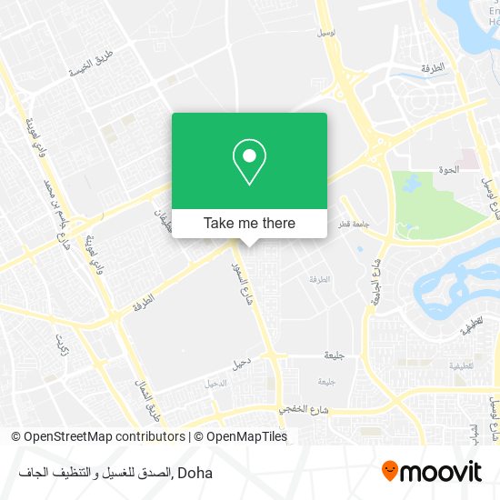 الصدق للغسيل والتنظيف الجاف map