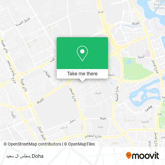مجلس ال سعيد map