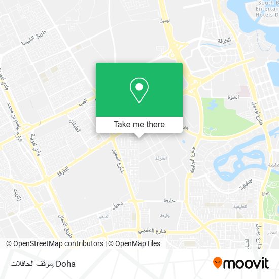 موقف الحافلات map