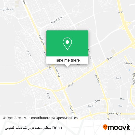 مجلس محمد بن راشد ذياب النعيمي map