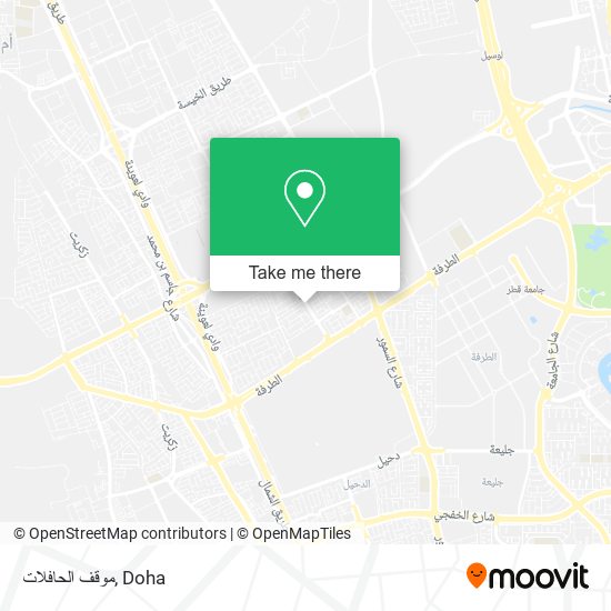 موقف الحافلات map