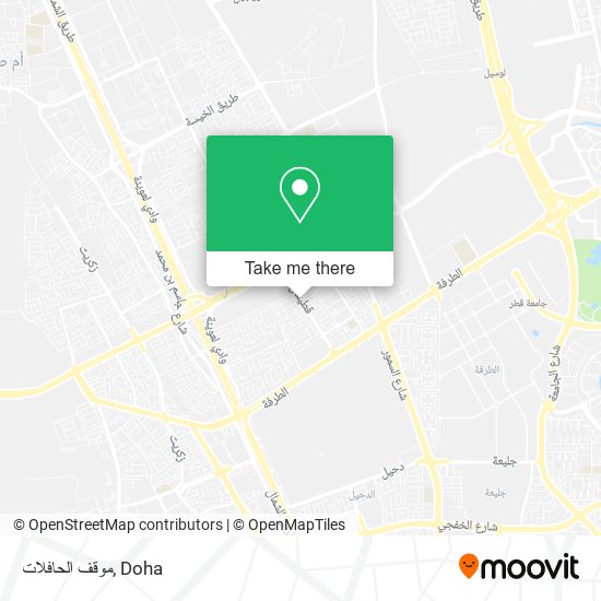 موقف الحافلات map