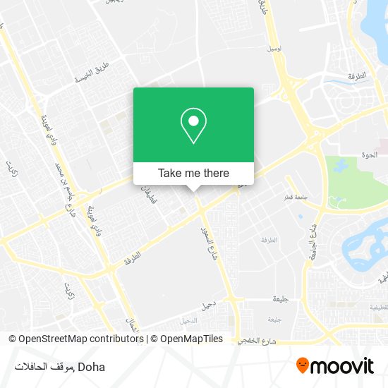 موقف الحافلات map