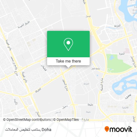 ستامب لتخليص المعاملات map