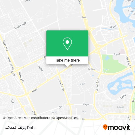 موقف الحافلات map