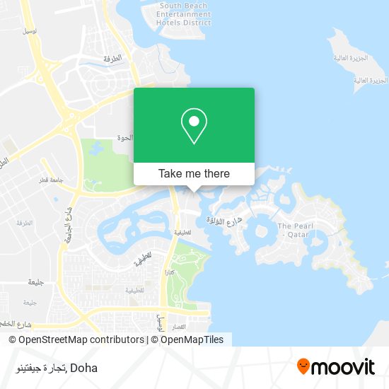 تجارة جيفتينو map