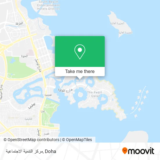مركز التنمية الاجتماعية map