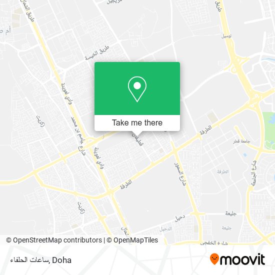 ساعات الحلفاء map