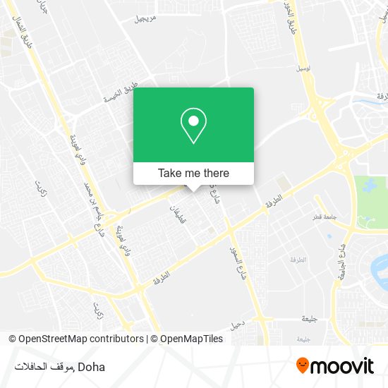 موقف الحافلات map
