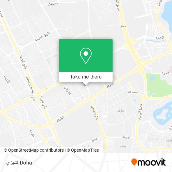 تشيزي map
