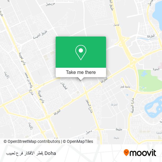 قطر الأفكار فرع لعبيب map