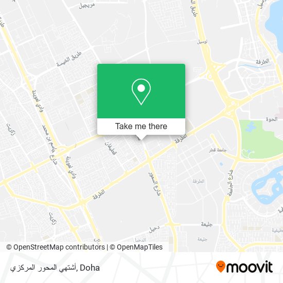 أشتهي المحور المركزي map