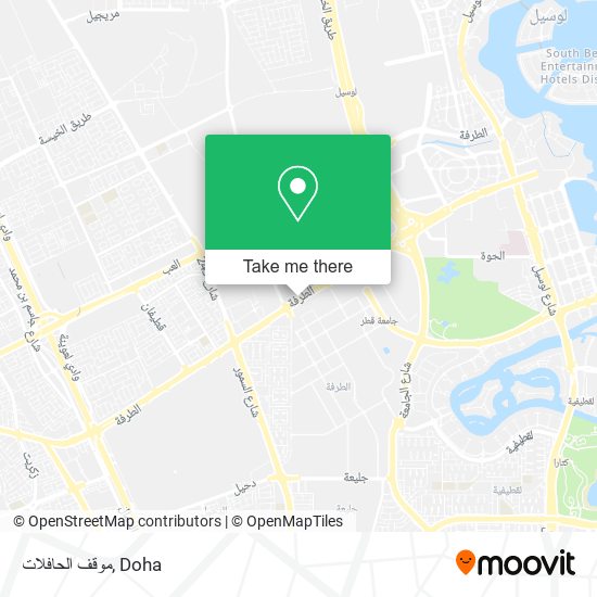 موقف الحافلات map