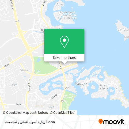 إدارة أصول الفنادق والمنتجعات map