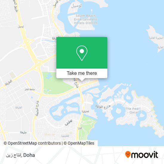 إنتاج زين map