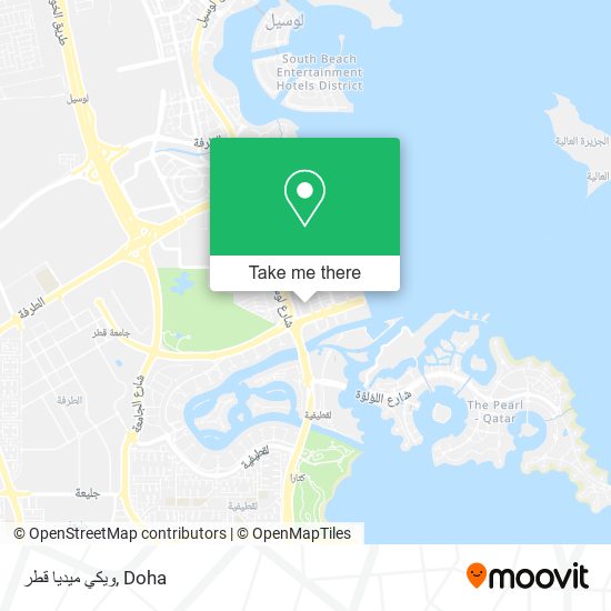 ويكي ميديا قطر map