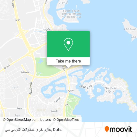 حازم اخوان للمقاولات اتش بي سي map
