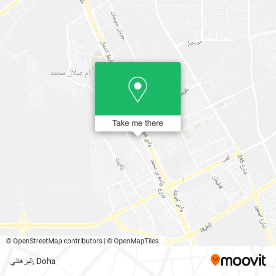 البرهاني map