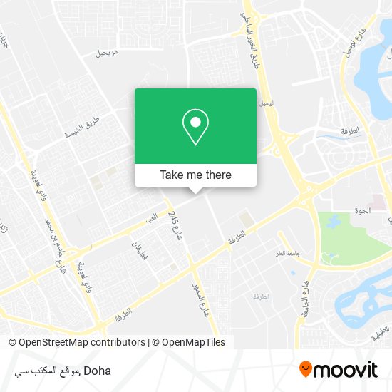 موقع المكتب سي map