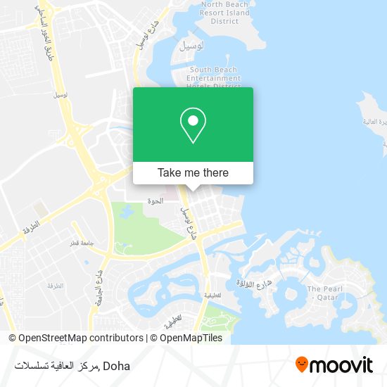 مركز العافية تسلسلات map