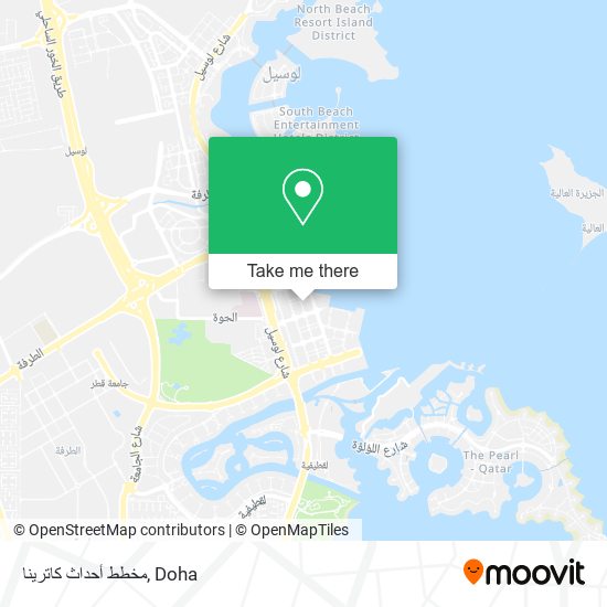 مخطط أحداث كاترينا map