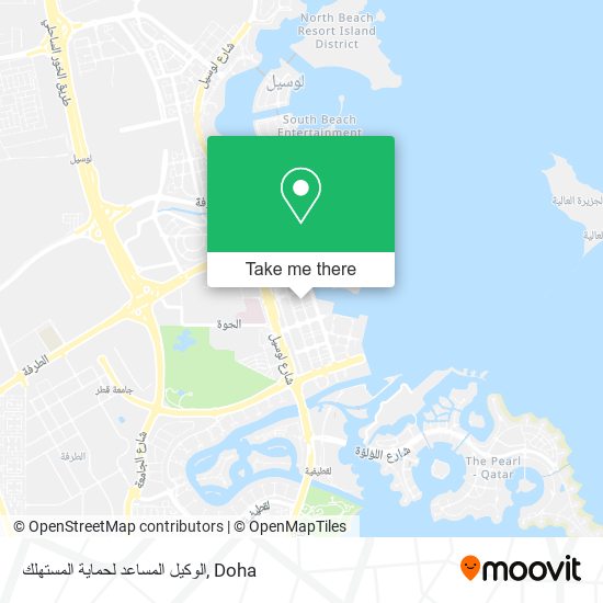 الوكيل المساعد لحماية المستهلك map