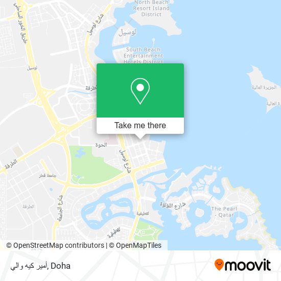 أمير كيه والي map