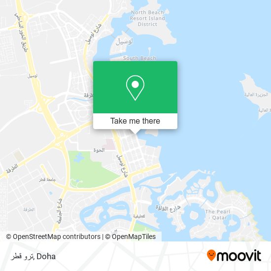 ترو قطر map