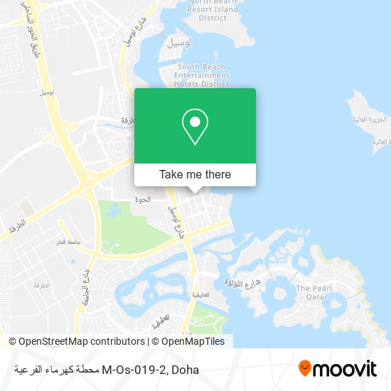 محطة كهرماء الفرعية M-Os-019-2 map