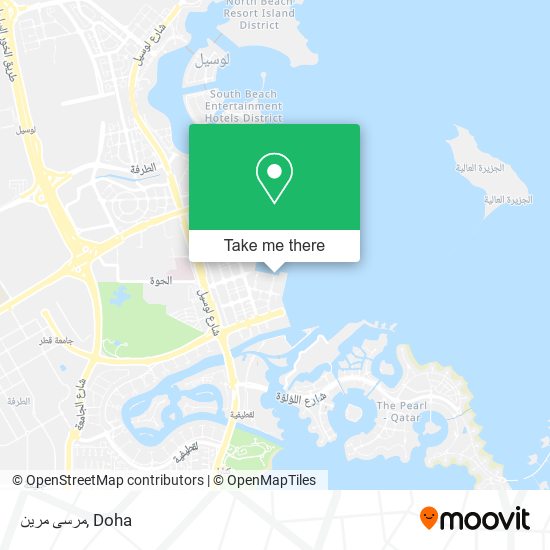 مرسى مرين map