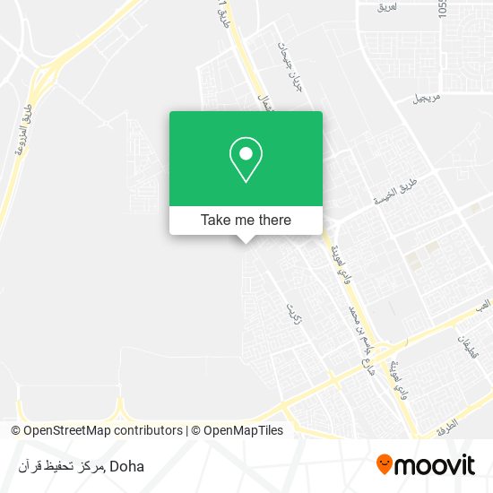 مركز تحفيظ قرآن map
