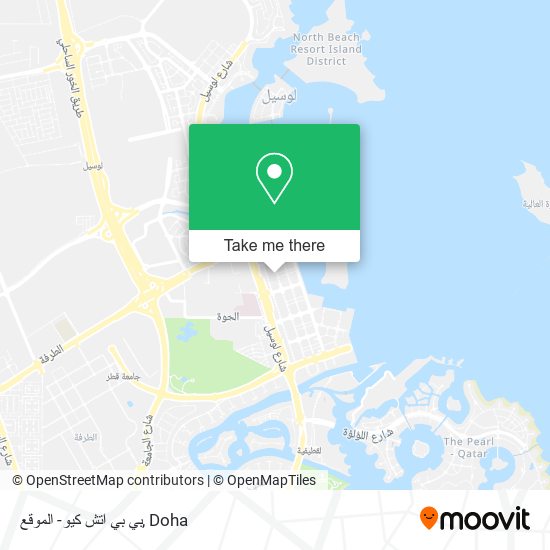بي بي اتش كيو- الموقع map